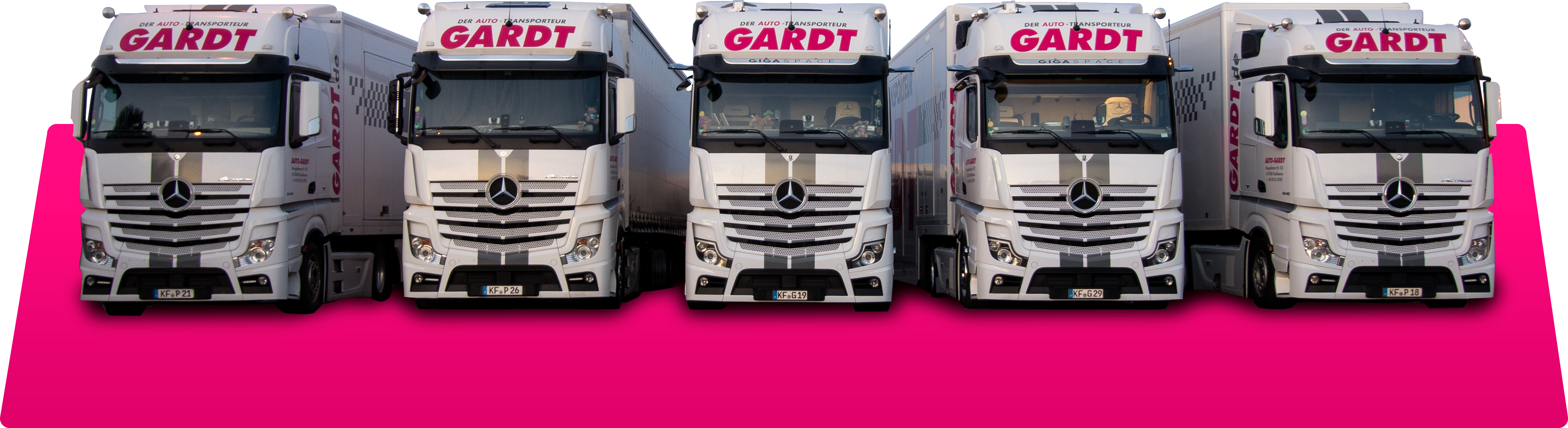 AUTO-GARDT Transportflotte